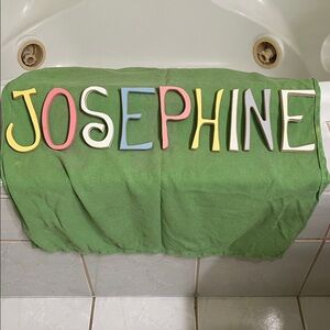 Josephine Wooden Letters